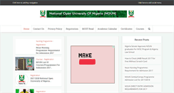 Desktop Screenshot of nounstudentportal.com